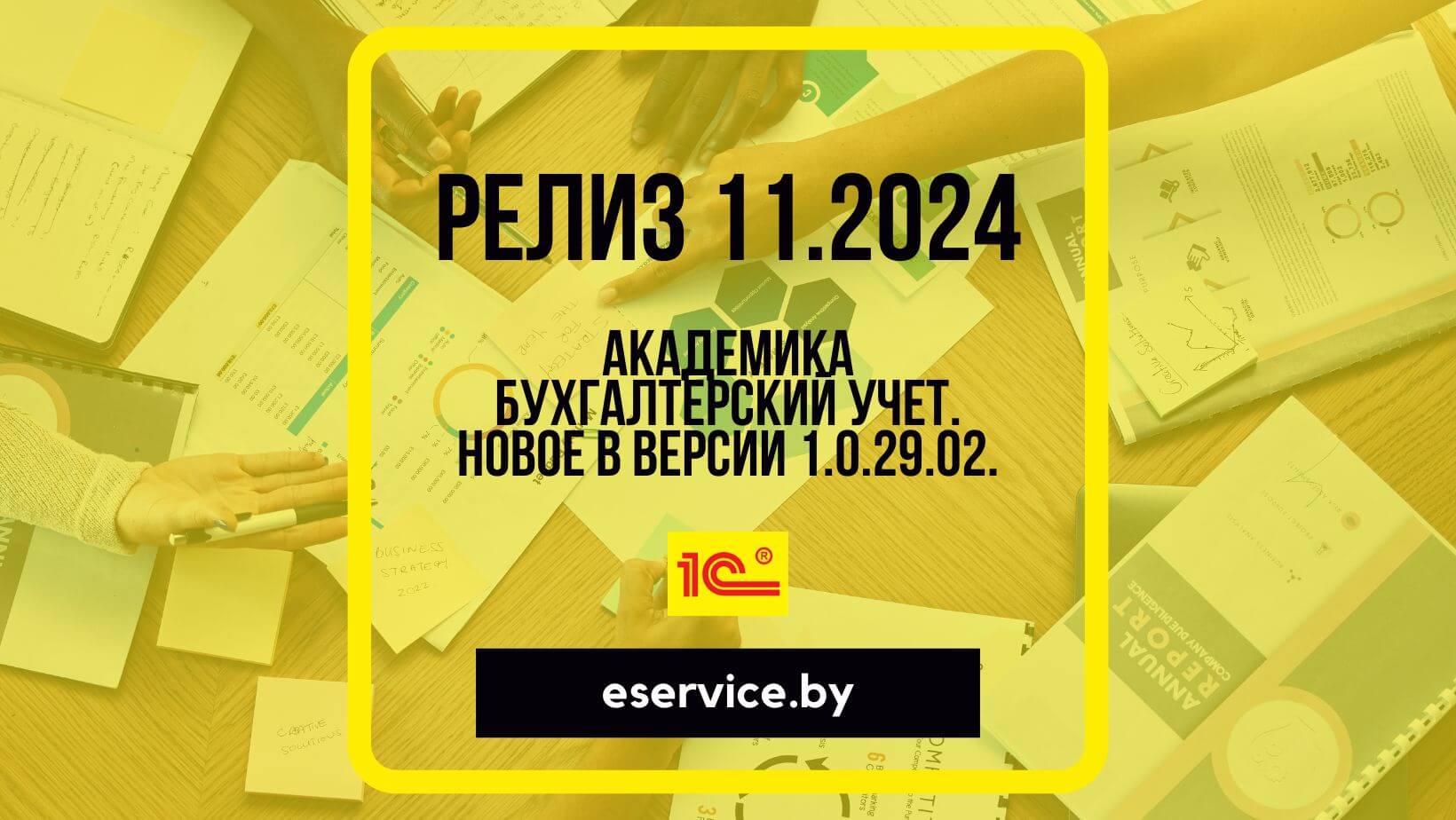 Академика Бухгалтерский учет. Новое в версии 1.0.29.02. Ноябрь 2024.